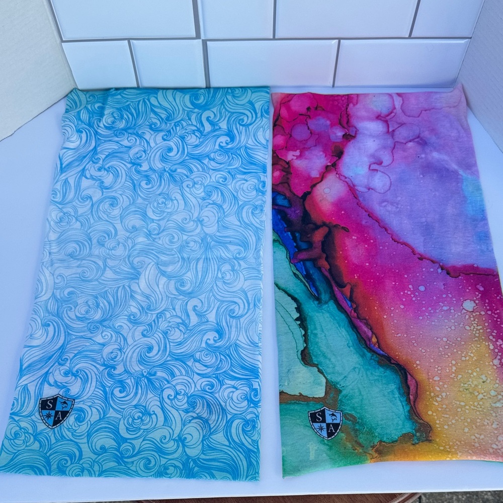 SA Neck Gaiter Face Shield Two Pack